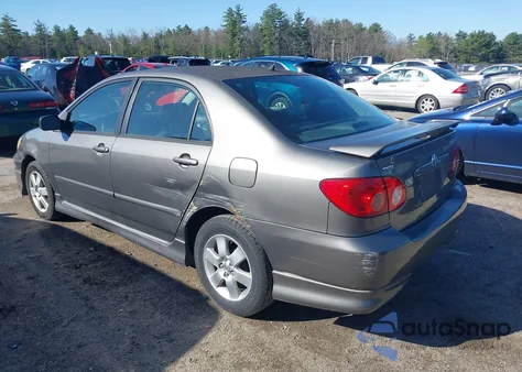 2007 Toyota Corolla S из США, поврежденный, VIN 2T1BR32E77C748480